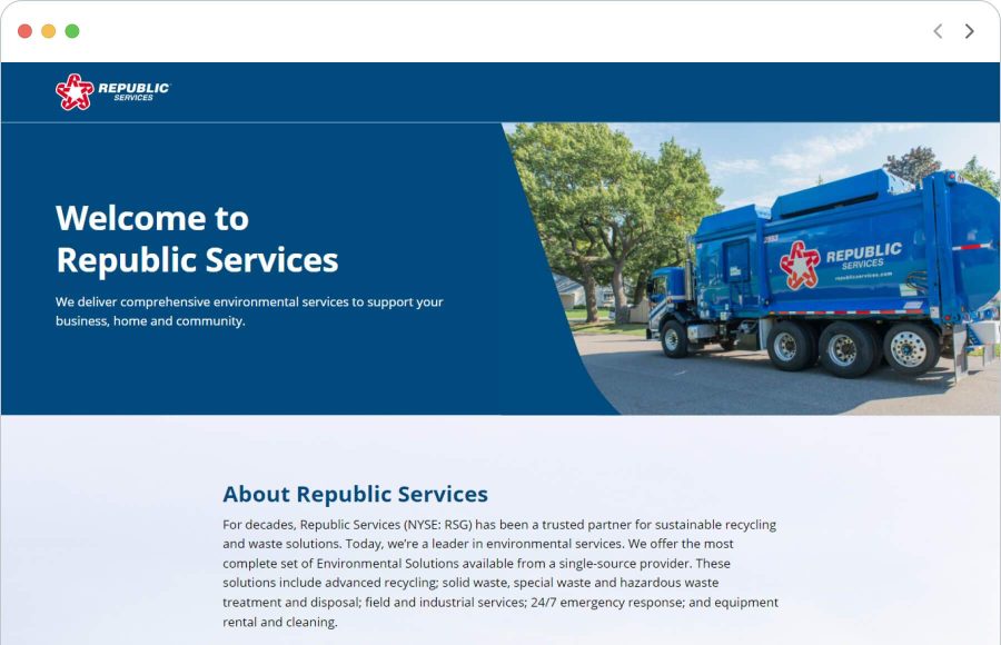 Banner Republic Services