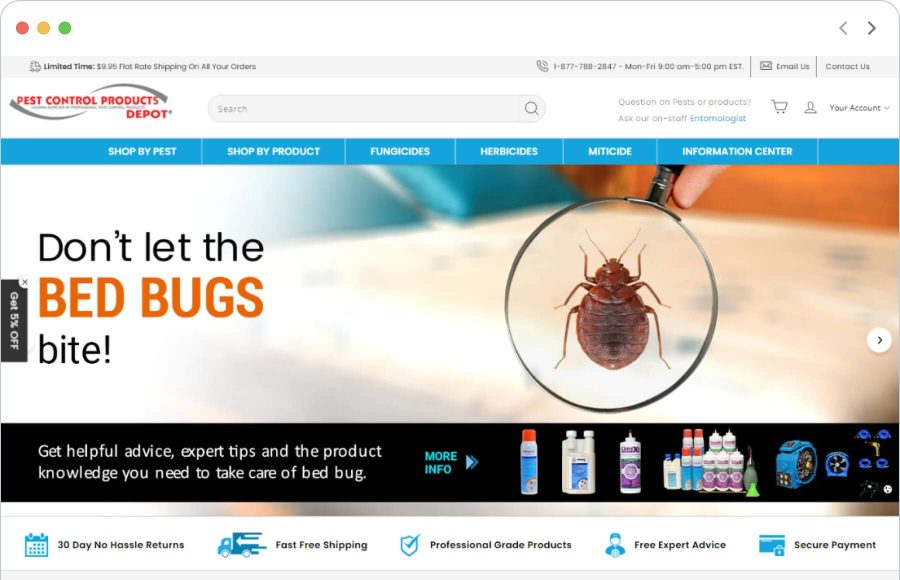 Pest Control Products Depot Header